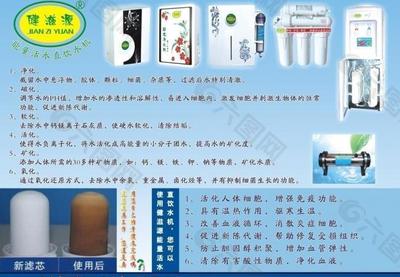 凈水器宣傳海報圖片